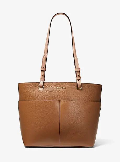 michael kors bedford cinder|Bedford Medium Pebbled Leather Tote Bag .